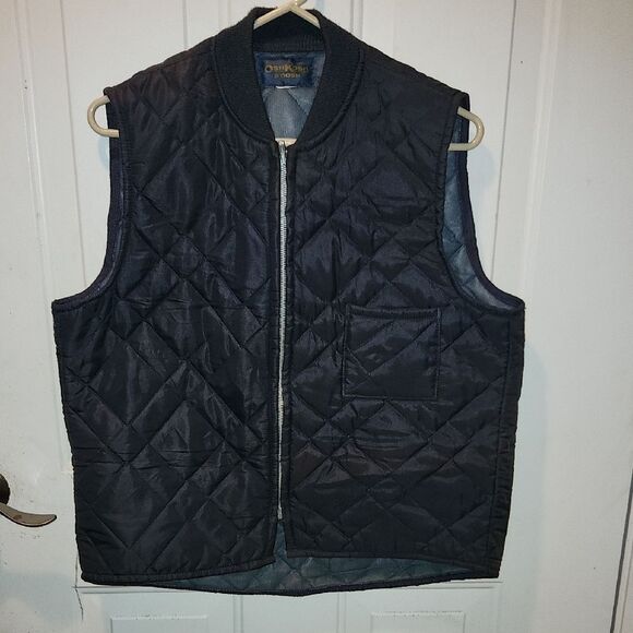 OshKosh B'gosh Men's Quilted Navy Vest L - Picture 1 of 3
